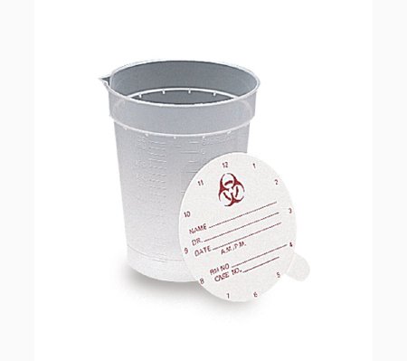 Container Specimen with Pour Spout Vollrath 192 mL (6.5 oz.) Without Closure NonSterile (25/PK 20PK/CS) by Medegen Medical Products LLC  ID 4629